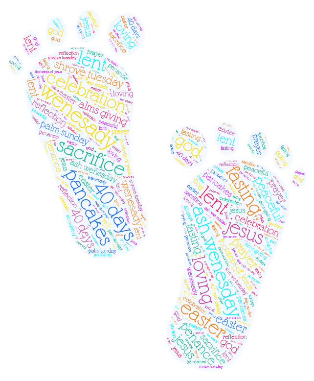 foots of jesus william