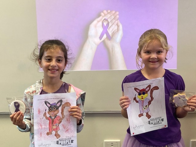 2022 March 31 Year 2F Purple Colouring Winners