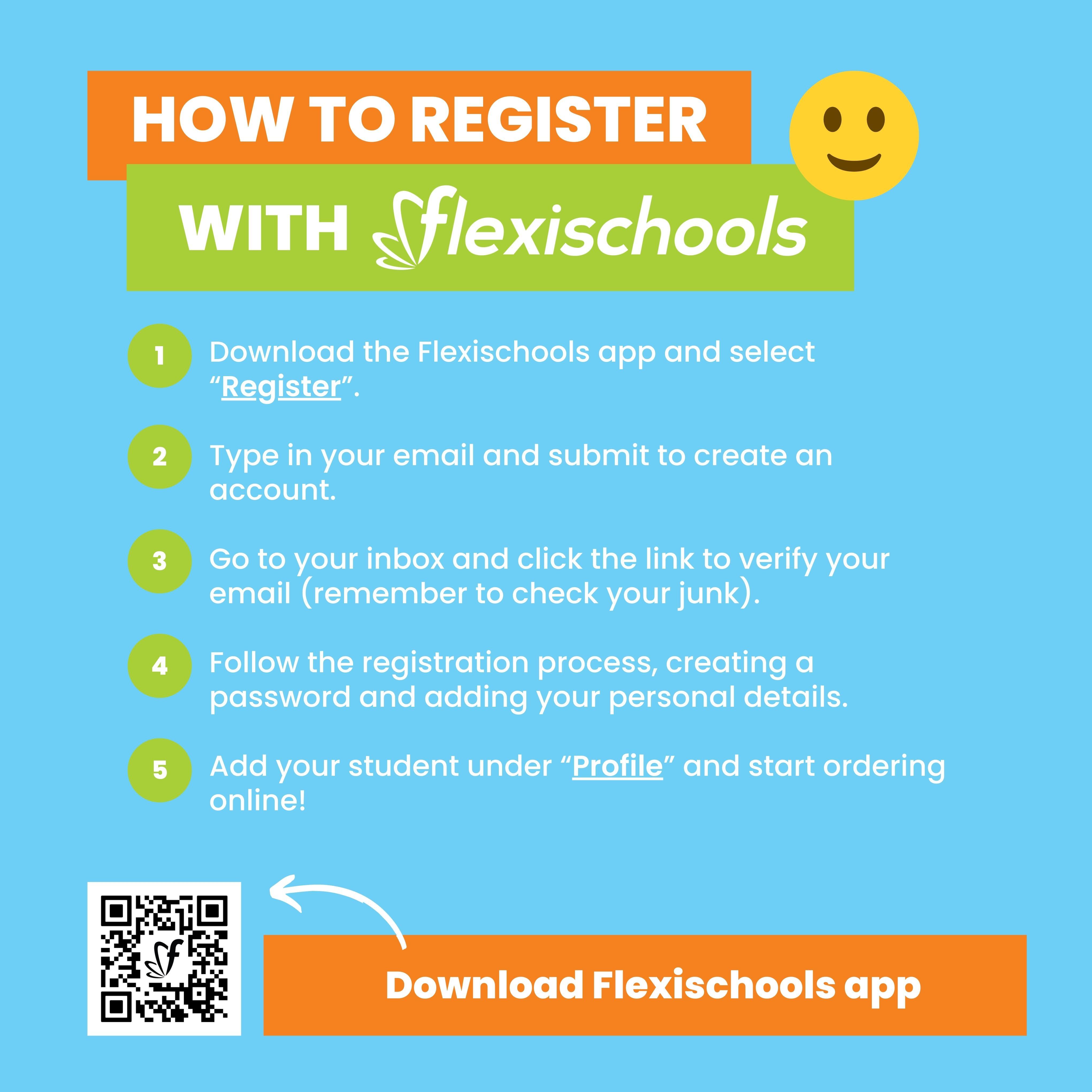 Flexischools - How to Register 
