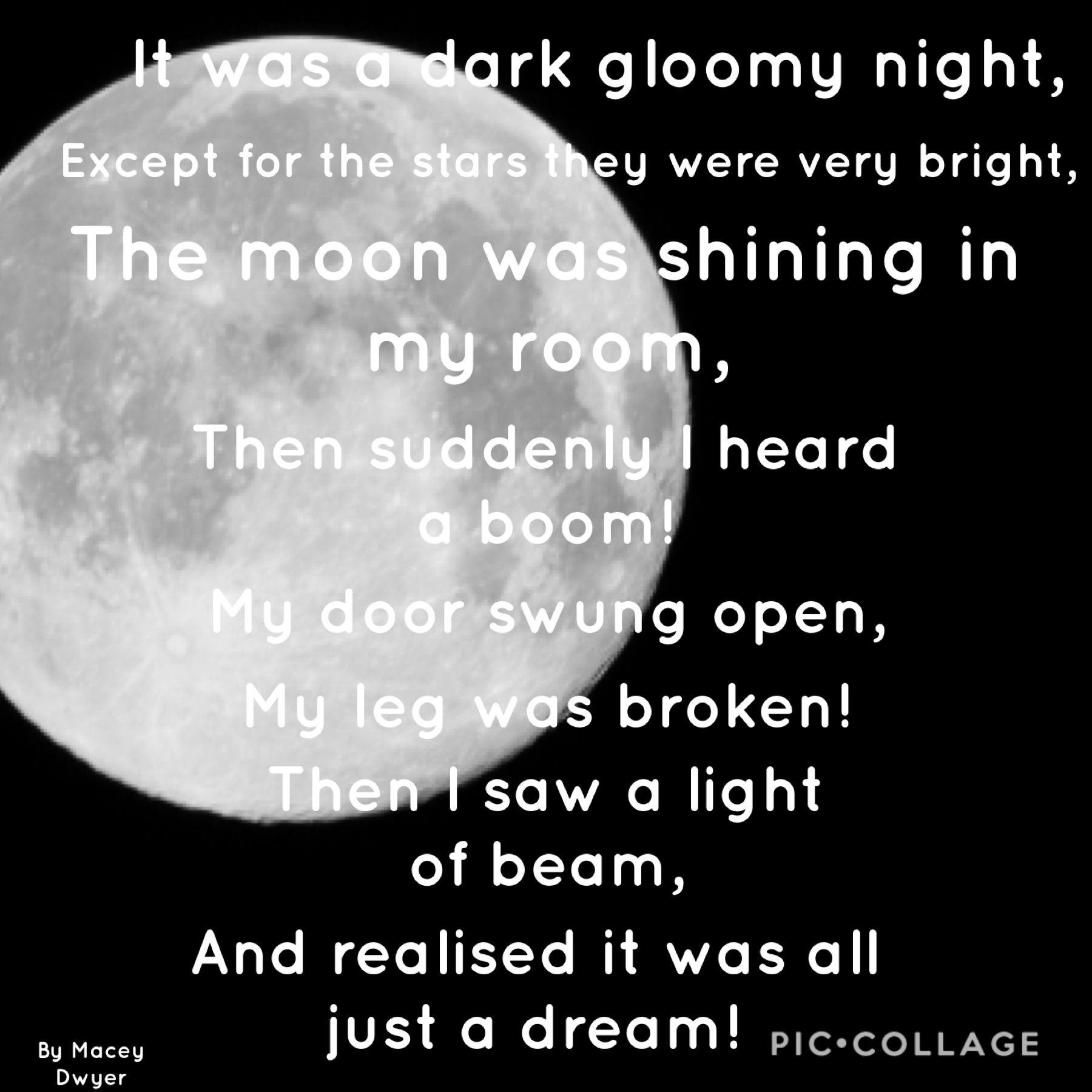 Macey's Poem