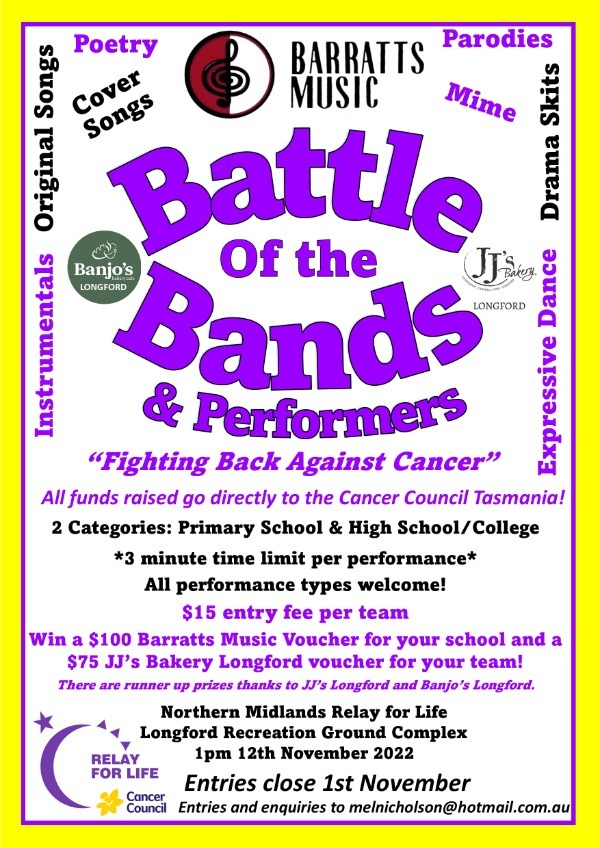 Battle of the bands poster