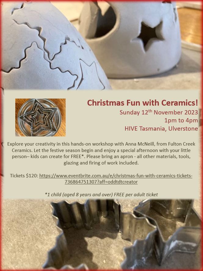 HIVE Christmas workshop poster image